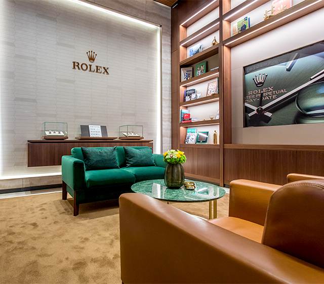Rolex Sitting Area at J. Licht & Sons 