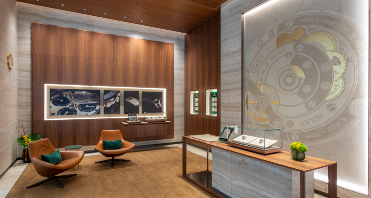 J. Licht & Sons Rolex Showroom in California